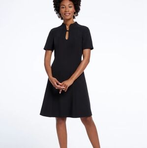 NWT Black Keyhole NIC+ZOE Dress